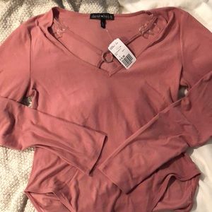 🆕 Dusty Pink Body Suit